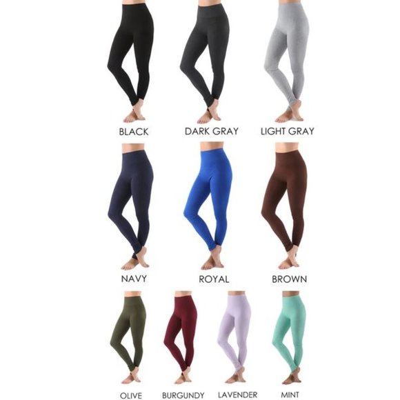 Highwaisted Breathable Cotton Leggings - Picture 6 of 6